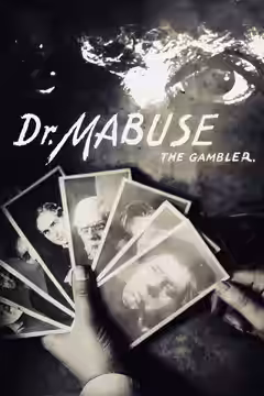 Dr. Mabuse, the Gambler poster 1