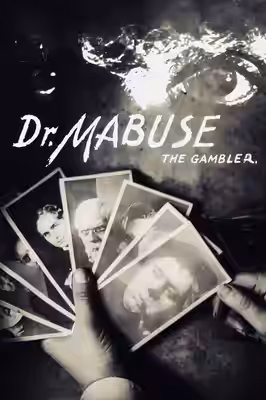 Dr. Mabuse, the Gambler poster