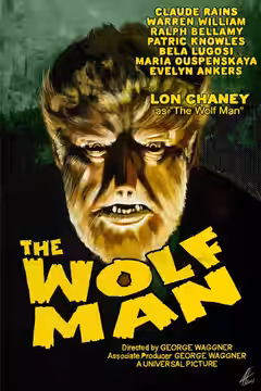 The Wolf Man poster