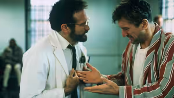 Robin Williams as Malcolm Sayer in Awakenings (1990)