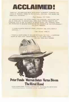 The Hired Hand poster 3