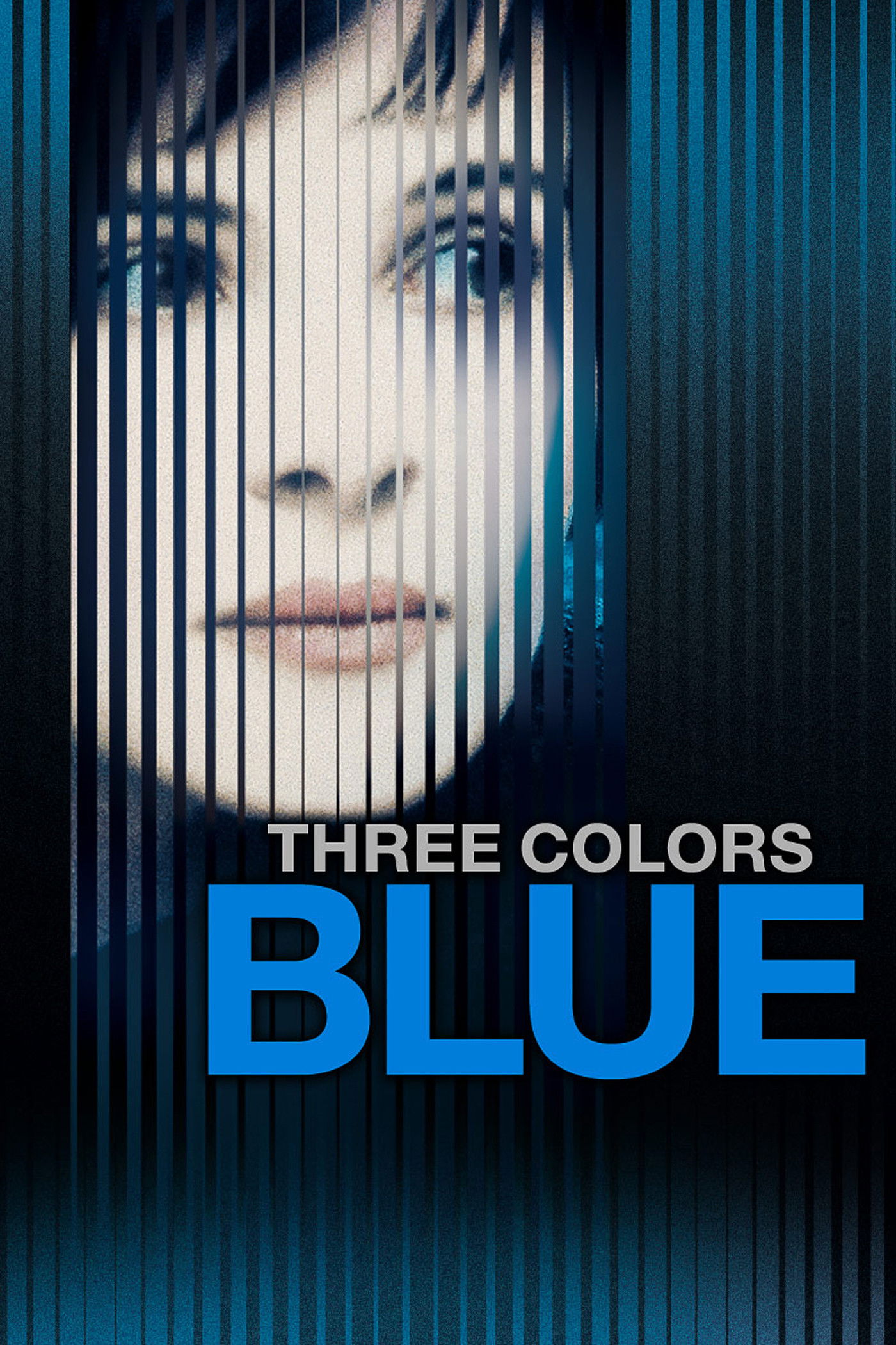 Three Colors: Blue poster