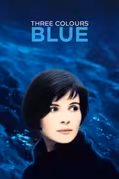 Three Colours: Blue poster