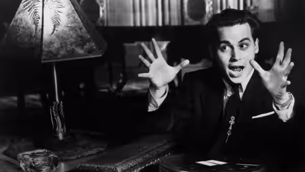 Johnny Depp as Ed Wood in Ed Wood (1994)