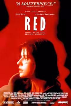 Three Colors: Red poster 4