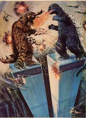 Godzilla vs. Megalon poster