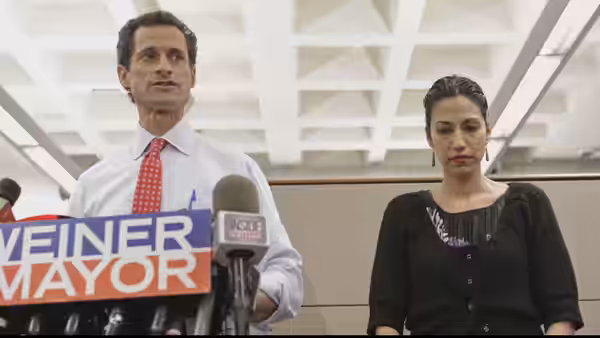 A scene from Weiner