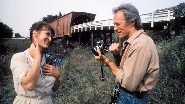 Clint Eastwood as Robert Kincaid in The Bridges of Madison County (1995)