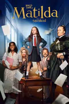 Roald Dahl's Matilda the Musical poster 1