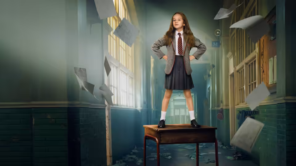 A scene from Roald Dahl's Matilda the Musical