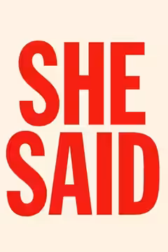 She Said poster 4