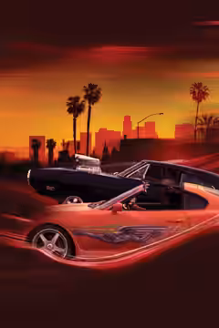 The Fast and the Furious poster 4
