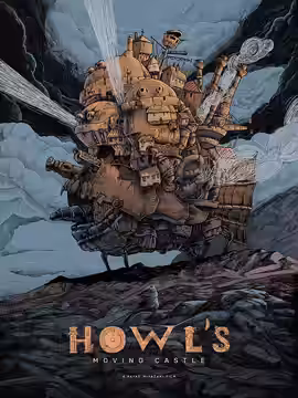 Howl's Moving Castle poster 5