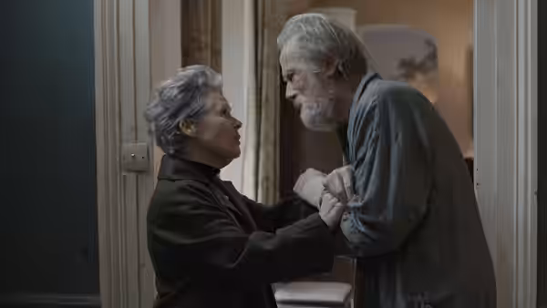 A scene from & Sons