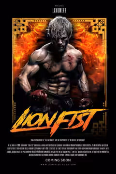 Lion Fist poster 2