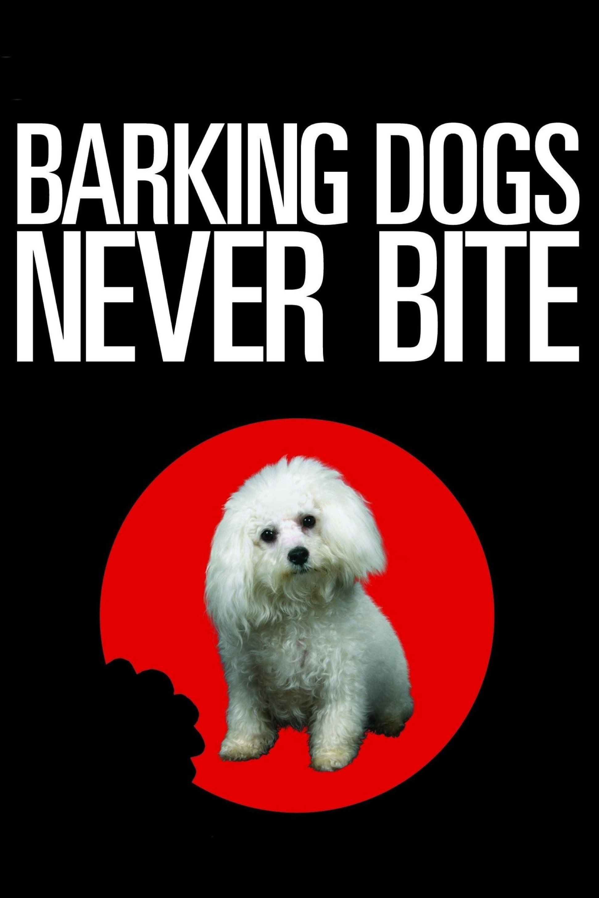 Barking Dogs Never Bite poster