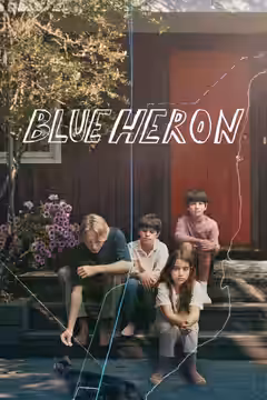 Blue Heron poster 2
