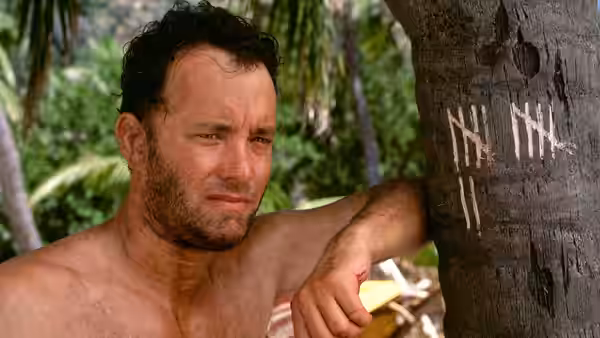 Tom Hanks as Chuck Noland in Cast Away (2000)
