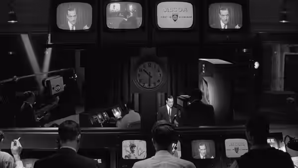 Busy control room with multiple monitors and staff watching the screens