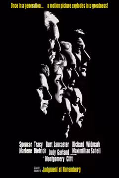 Judgment at Nuremberg poster 4