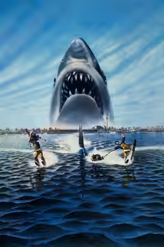 Jaws 3-D poster 3