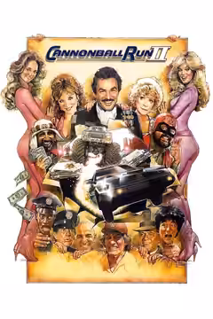 Cannonball Run II poster