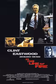 In the Line of Fire poster 2