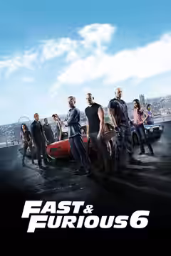 Fast & Furious 6 poster 1