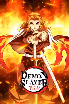Demon Slayer -Kimetsu no Yaiba- The Movie: Mugen Train poster 3