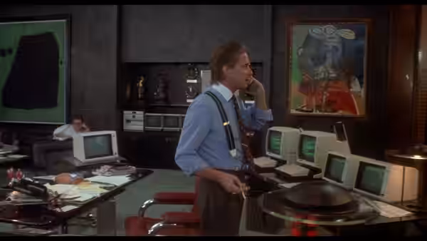 Michael Douglas as Gordon Gekko in Wall Street (1987)