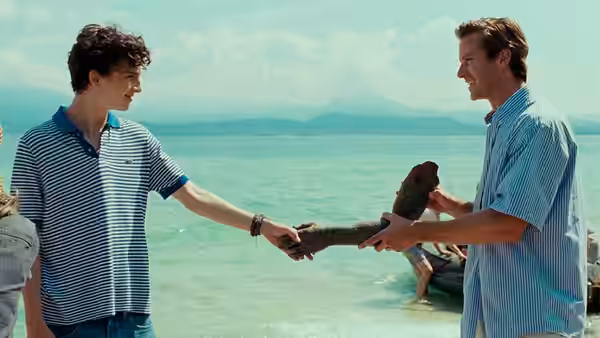 Timothée Chalamet as Elio in Call Me by Your Name (2017)