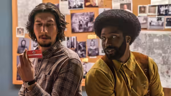 Adam Driver as Flip Zimmerman in BlacKkKlansman (2018)