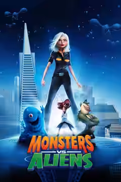 Monsters vs Aliens poster 2