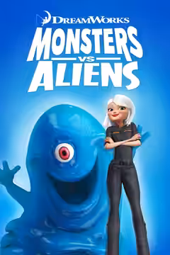 Monsters vs Aliens poster 3
