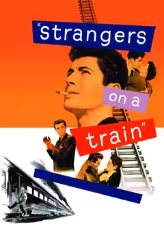 Strangers on a Train poster