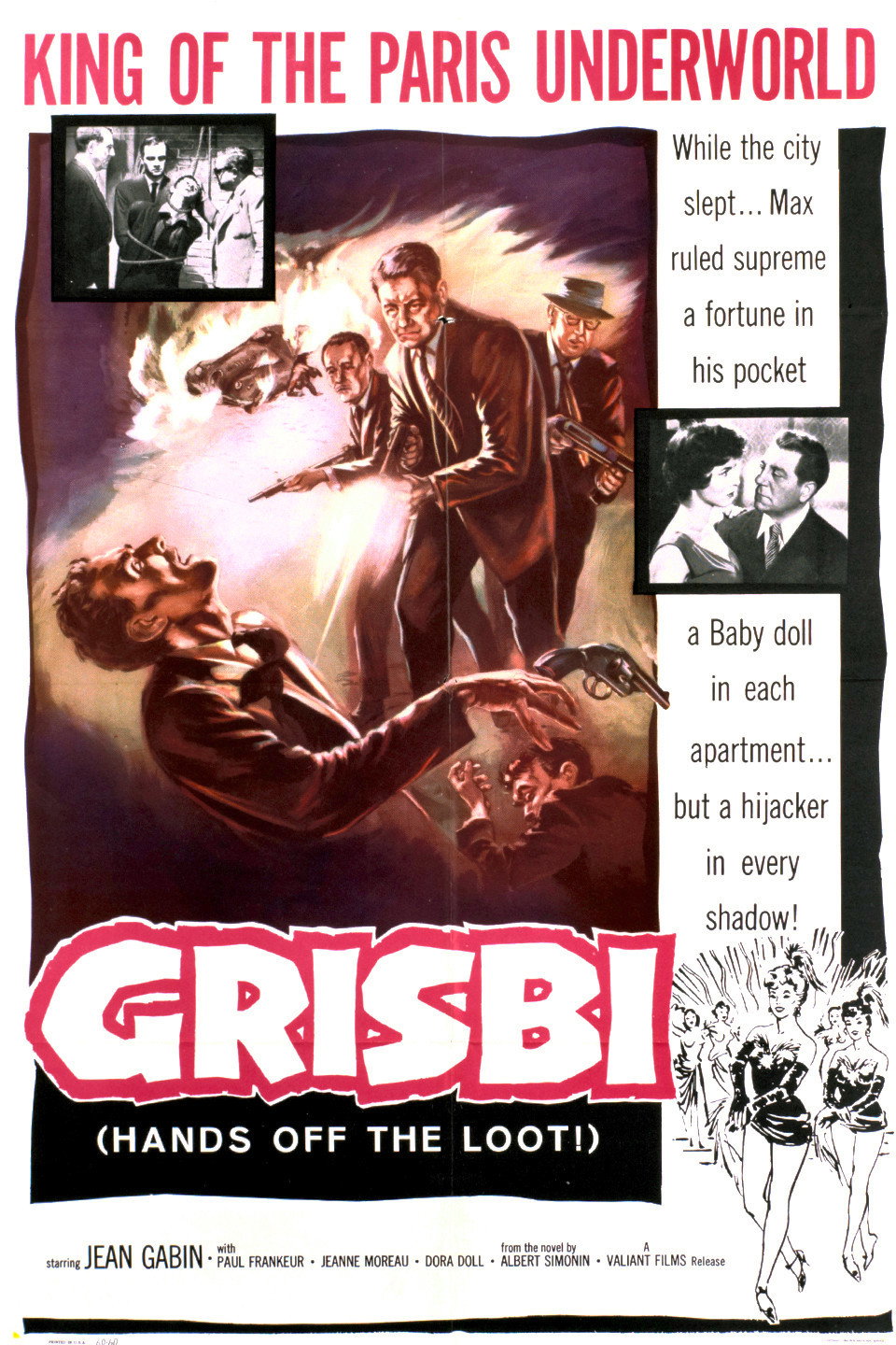 Touchez pas au grisbi poster