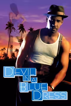 Devil in a Blue Dress poster