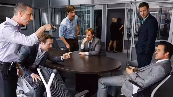 Steve Carell as Mark Baum in The Big Short (2015)