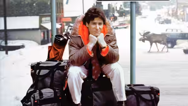 A scene from Northern Exposure (2)
