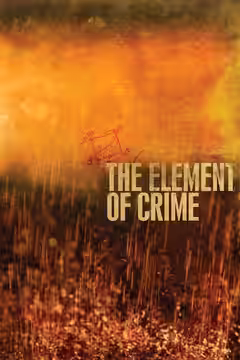 The Element of Crime poster