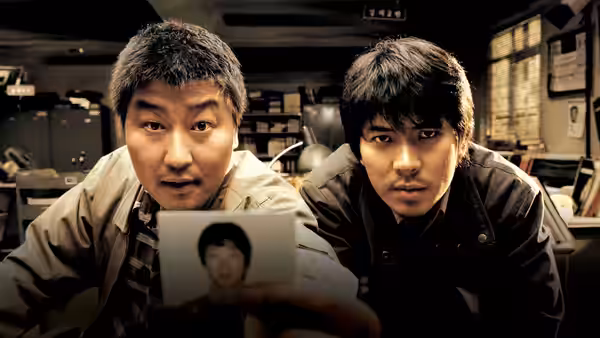 A scene from Memories of Murder